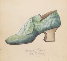 Shoe, 1935/1942. Creator: Unknown
