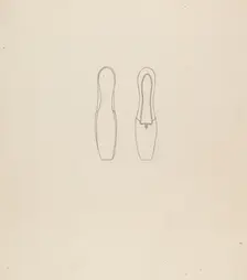 Shoe, 1935/1942. Creator: Mae A. Clarke