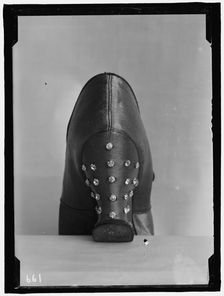 Shoe, between 1909 and 1914. Creator: Harris & Ewing