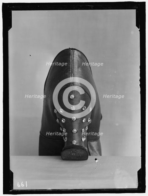 Shoe, between 1909 and 1914. Creator: Harris & Ewing.