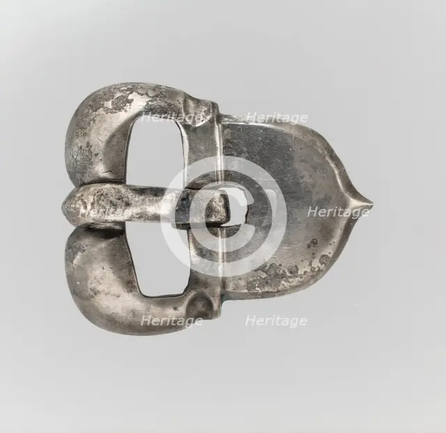 Shoe Buckle, Byzantine, 7th century. Creator: Unknown.