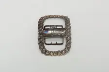 Shoe Buckle, England, 1784/85. Creator: Edward Fennel