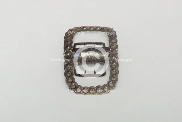 Shoe Buckle, England, 1784/85. Creator: Edward Fennel.