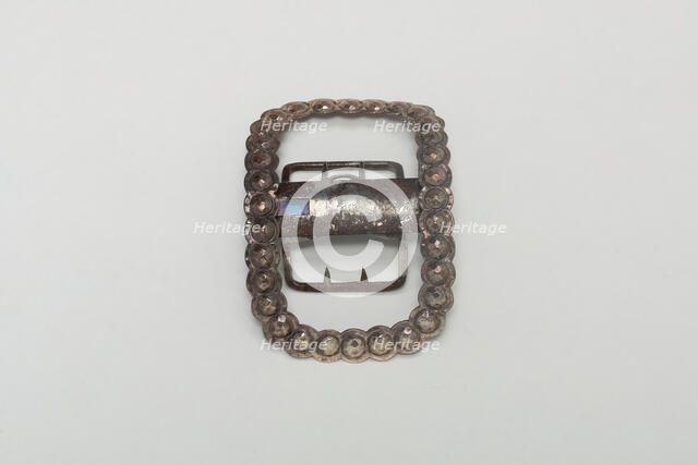 Shoe Buckle, England, 1784/85. Creator: Edward Fennel.