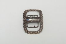 Shoe Buckle, England, 1784/85. Creator: Edward Fennel