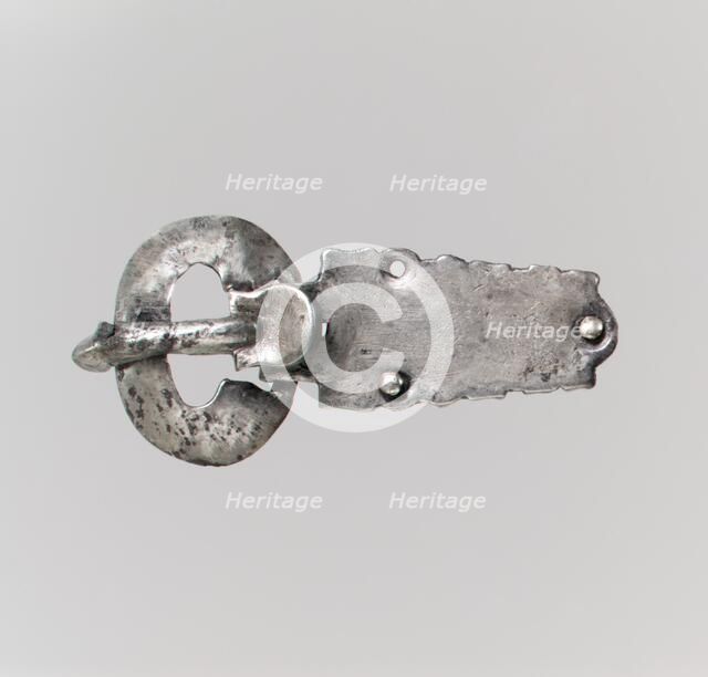 Shoe Buckle, Frankish, 6th-7th century. Creator: Unknown.