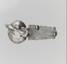 Shoe Buckle, Frankish, late 600's. Creator: Unknown
