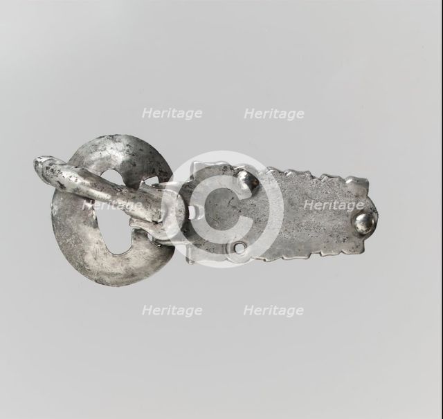 Shoe Buckle, Frankish, late 600's. Creator: Unknown.