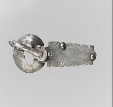 Shoe Buckle, Frankish, late 600's. Creator: Unknown
