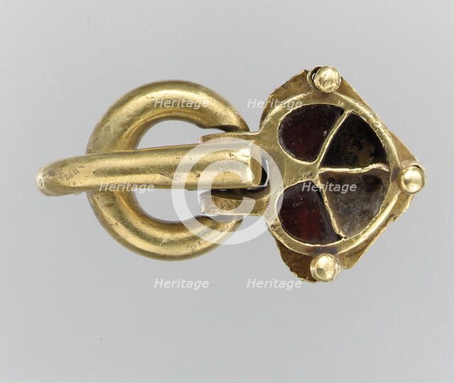 Shoe Buckle, Hunnic or Frankish, 400-450. Creator: Unknown.