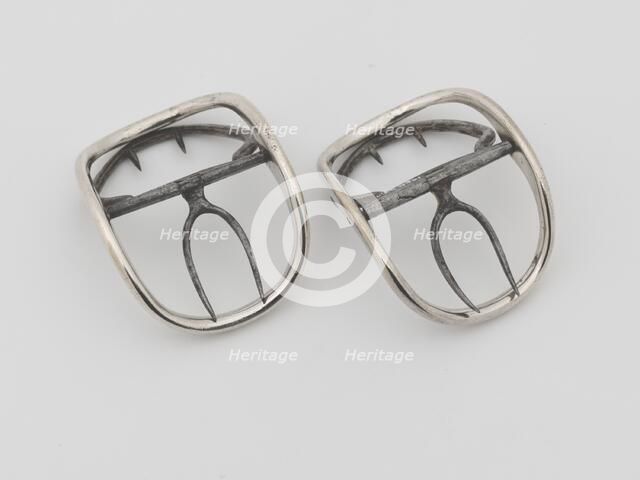 Shoe Buckles, 1775/1815. Creator: Richard Humphreys.