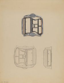 Shoe Buckles, c. 1936. Creator: John Dieterich