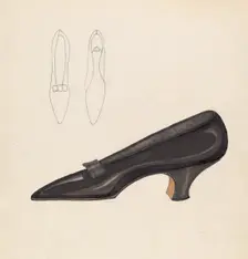 Shoe, c. 1936. Creator: Hedwig Emanuel
