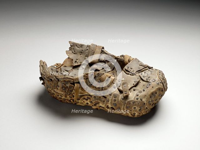 Shoe (Dynton Hermit's shoe), 17th century. Artist: Unknown.