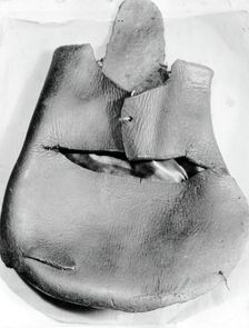 Shoe, England, 1553/58. Creator: Unknown