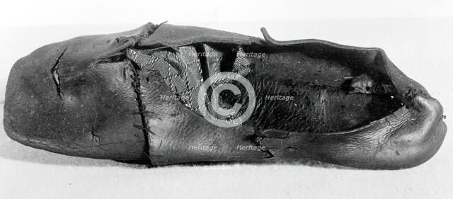 Shoe, England, 16th century. Creator: Unknown.