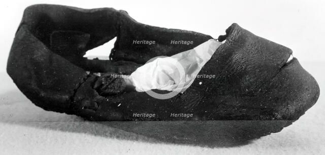 Shoe, England, 16th century. Creator: Unknown.