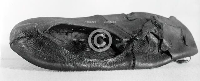 Shoe, England, 16th century. Creator: Unknown.