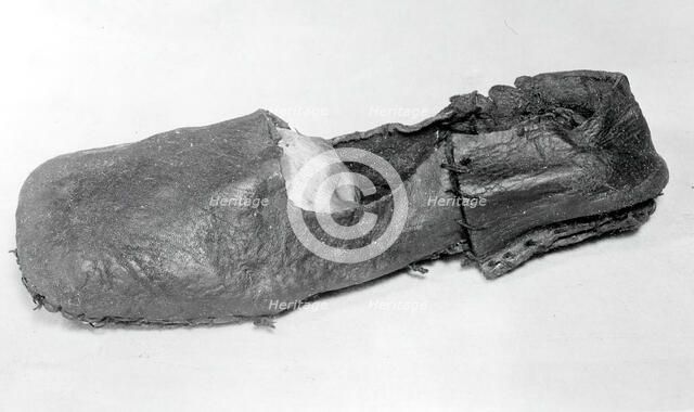 Shoe, England, 16th century. Creator: Unknown.