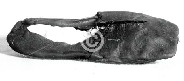 Shoe, England, 16th century. Creator: Unknown.