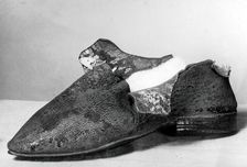 Shoe, England, 17th century. Creator: Unknown