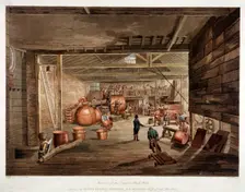 Shoe Lane, London, c1806. Artist: William Henry Pyne