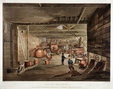 Shoe Lane, London, c1806. Artist: William Henry Pyne