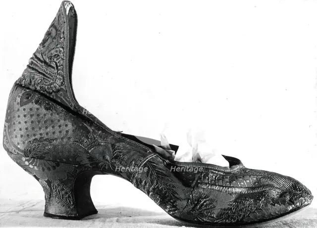 Shoe (Single), France, 1880s. Creator: Unknown.
