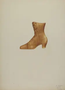 Shoe Sign, 1939. Creator: Albert Ryder