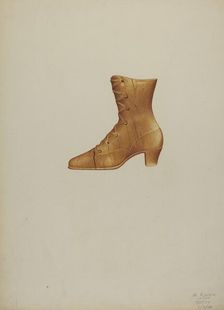 Shoe Sign, 1939. Creator: Albert Ryder