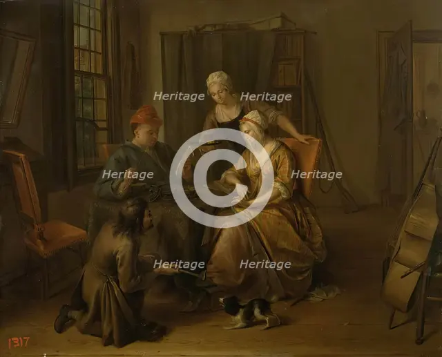 Shoemaker, 1735. Creator: Aert Schouman.