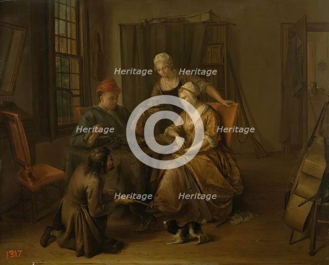 Shoemaker, 1735. Creator: Aert Schouman.
