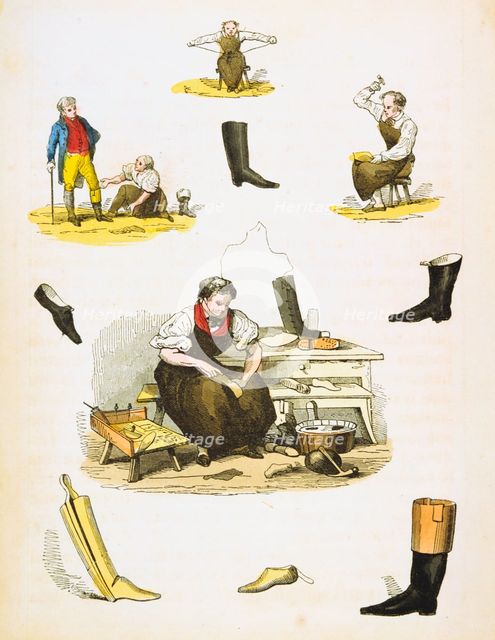 Shoemaker, c1845. Creator: Anon.