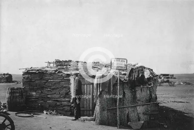 Shoemaker Fedotov's Balagan on Lake Shira, 1895. Creator: LI Vonago.