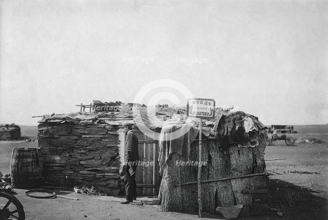 Shoemaker Fedotov's Balagan on Lake Shira, 1895. Creator: LI Vonago.
