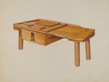 Shoemaker's Bench, c. 1937. Creator: Albert Ryder