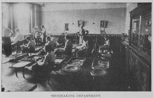 Shoemaking Department, 1915. Creator: Unknown