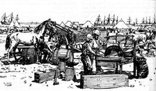 Shoeing Forge of the New South Wales Artillery at Suakim c1885, (1902)