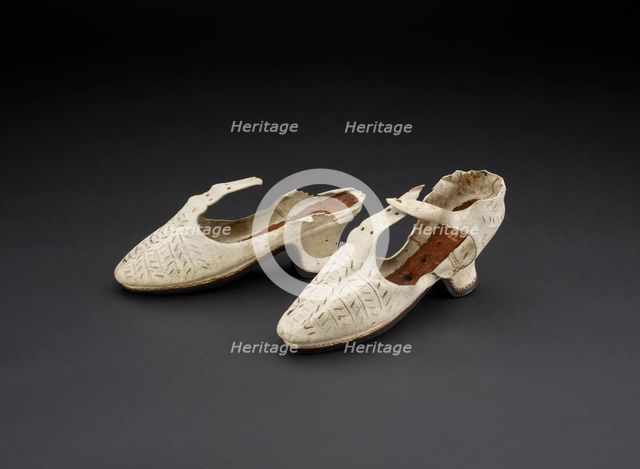 Shoes, 17th century. Artist: Unknown.