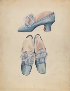 Shoes, 1935/1942. Creator: Jean Peszel
