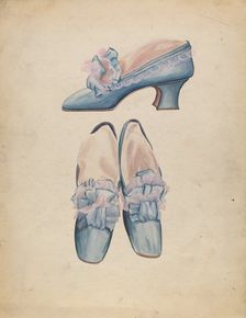 Shoes, 1935/1942. Creator: Jean Peszel