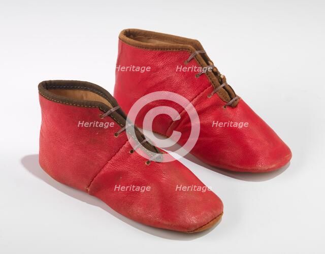 Shoes, American, 1840-49. Creator: Unknown.