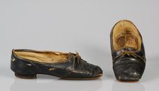 Shoes, American, 1840-59. Creator: Unknown