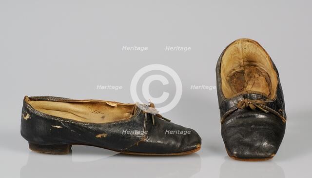 Shoes, American, 1840-59. Creator: Unknown.