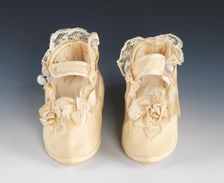 Shoes, American, 1869. Creator: Unknown