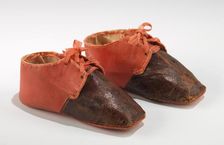 Shoes, American, 1832-33. Creator: Unknown