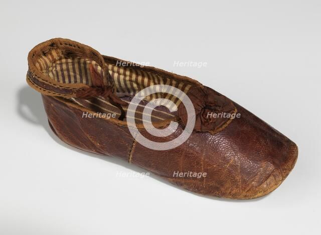 Shoes, American, ca. 1855. Creator: Unknown.