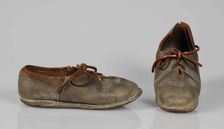 Shoes, American or European, 1775-1850. Creator: Unknown