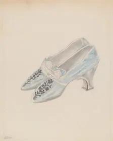 Shoes, c. 1936. Creator: Nancy Crimi