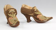 Shoes, European, 1690-1710. Creator: Unknown